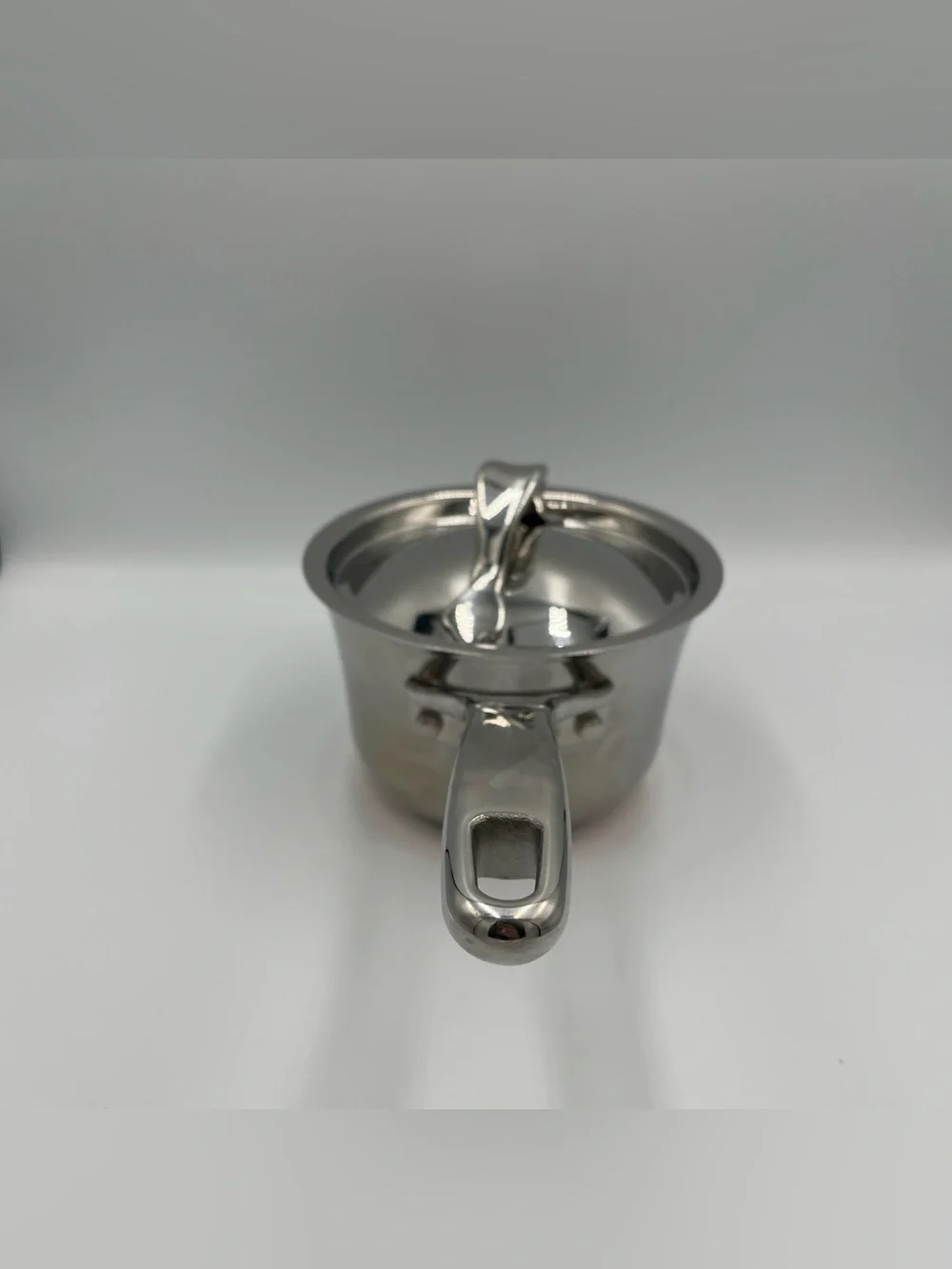 Anolon Nouvelle Copper Stainless Steel 1-1/4 qt. 1.2L Saucepan With Lid